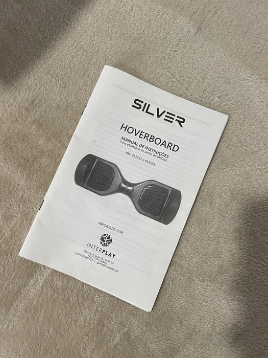 Silver Hoverboad - Black Version