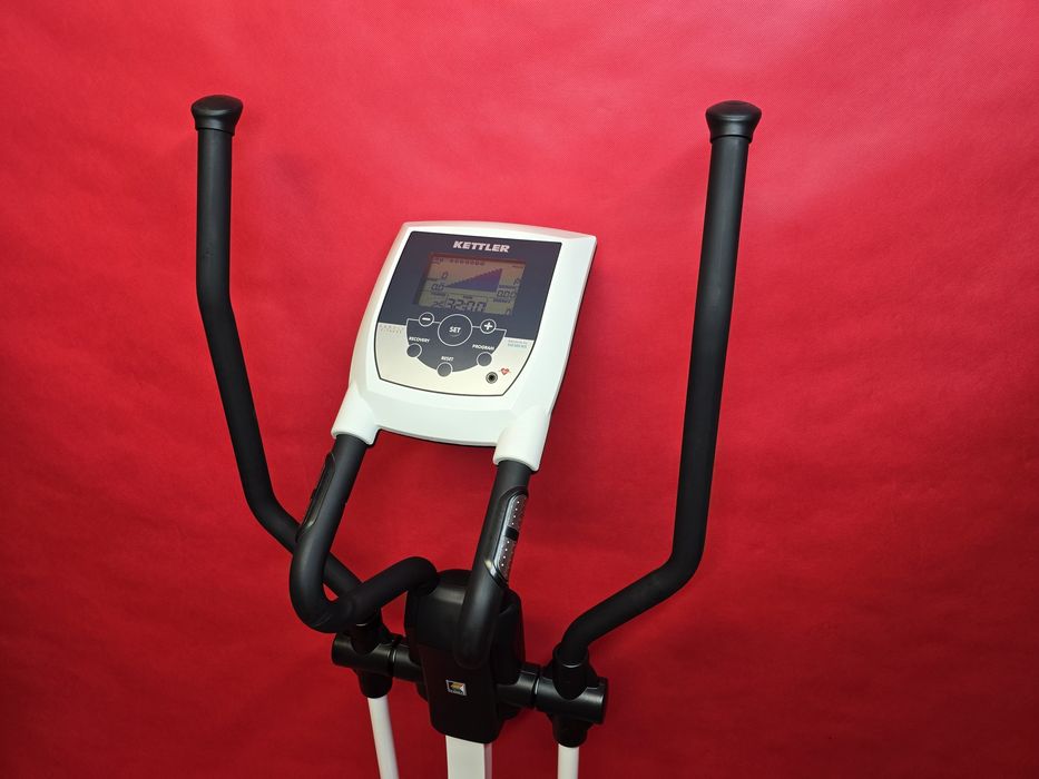 Orbitrek Kettler CTR3 do 150kg. Mocny Elektro-Magnetyczny Trenażer Eliptyczny Cichy Bezpieczny na Stawy Gwarancja