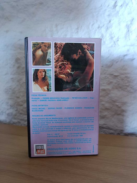 Filme VHS Vénus Erótico