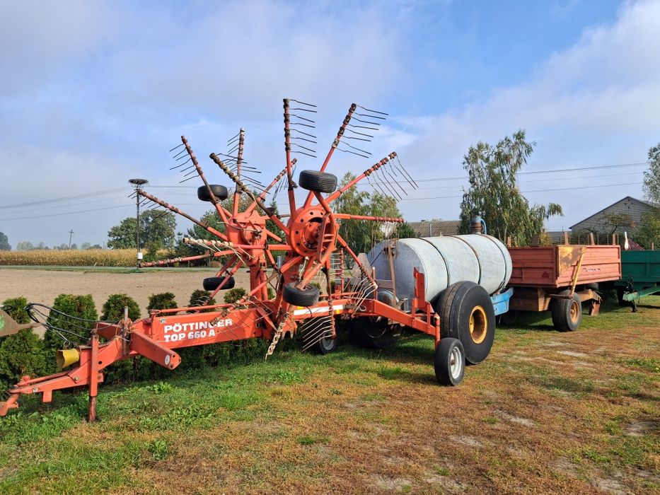 Zgrabiarka Kuhn. Pottinger. Krone.