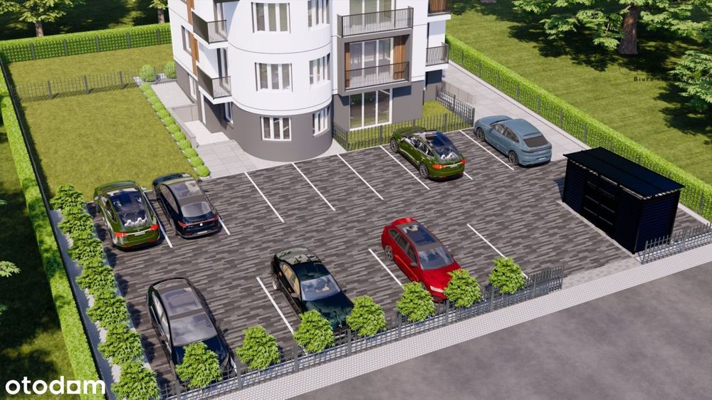 2pokoje- 2parkingi- 1ar ogrod