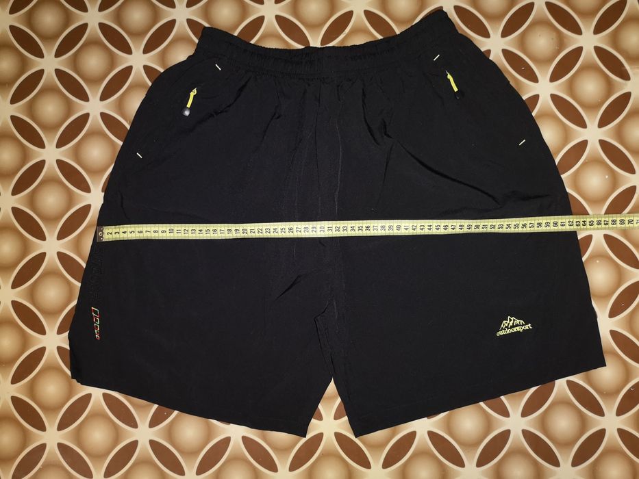 Лёгкие быстросохнущие спортивные шорты Dimusi OutDoor 3XL Black Green