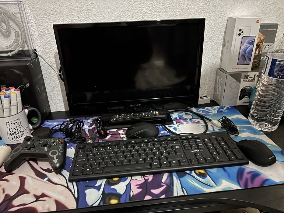 Conjunto Monitor + Acessórios – Pronto a Usar