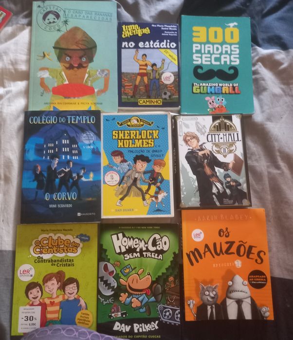 Varios livros juvenis