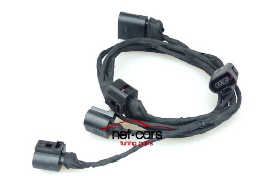 Wiązka instalacja Parktronic PDC zderzak przód AUDI A6 Q7 A4