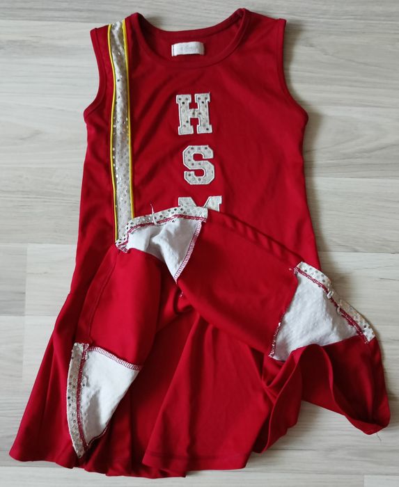 Disney Store High School Musical HSM Kostium karnawałowy Cheerleaderka