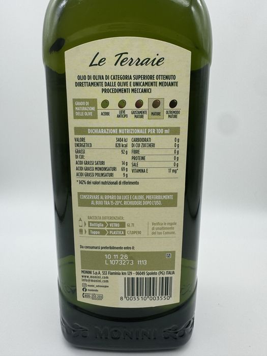 Oliwa Monini Terraie  , 750ml