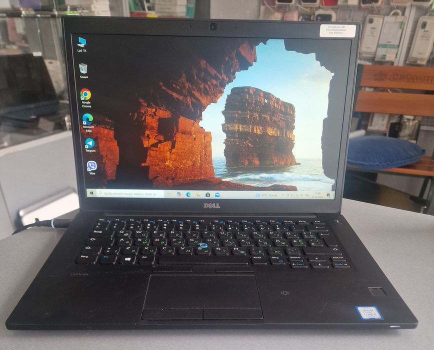 Продам ноутбук Dell latitude 7480 i5-7gen/8ram/256ssd