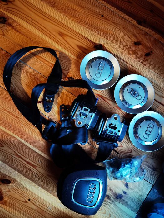 Audi a6 c6 dekielek pasy poduszka