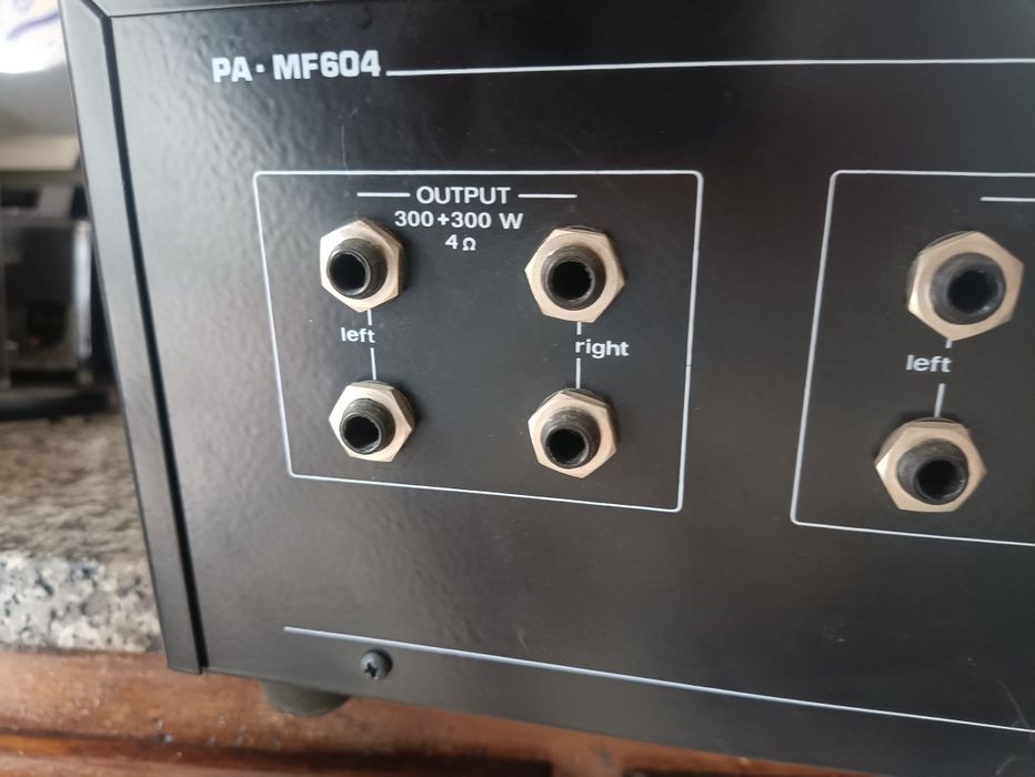 Bomba, amplificador profissional de potência, 600w