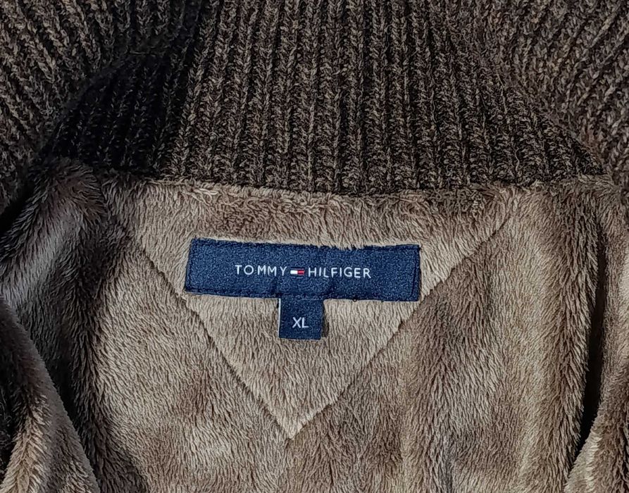 Kardigan Tommy Hilfiger wełna r. XL