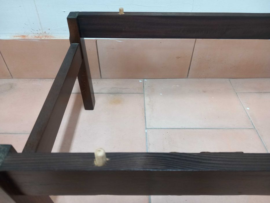 Nogi z czasów PRL - podstawa do komody , szafki RTV