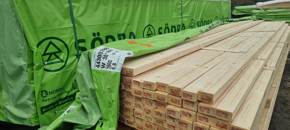 Łaty suche, strugane 38x63mm/34x70/34x45/45x45, skandynawskie!!!