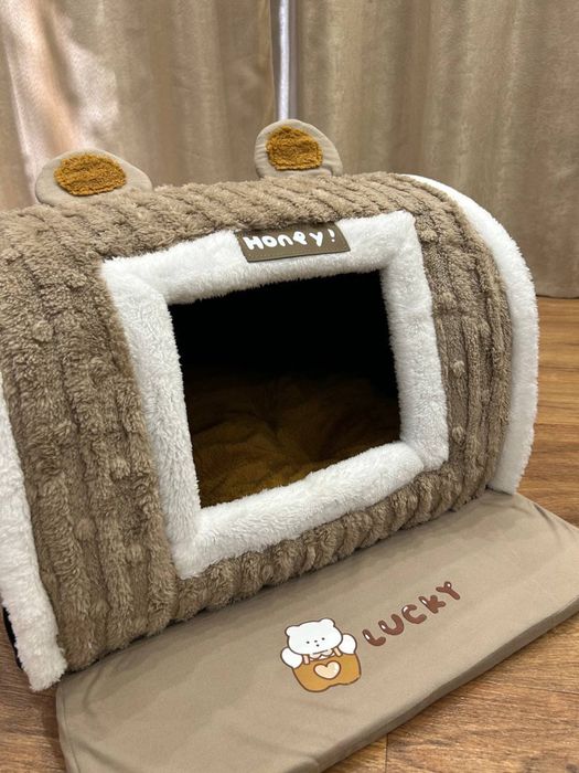 Домик лежанка для кота Лежанка для кошек Домик для собак Лежанка