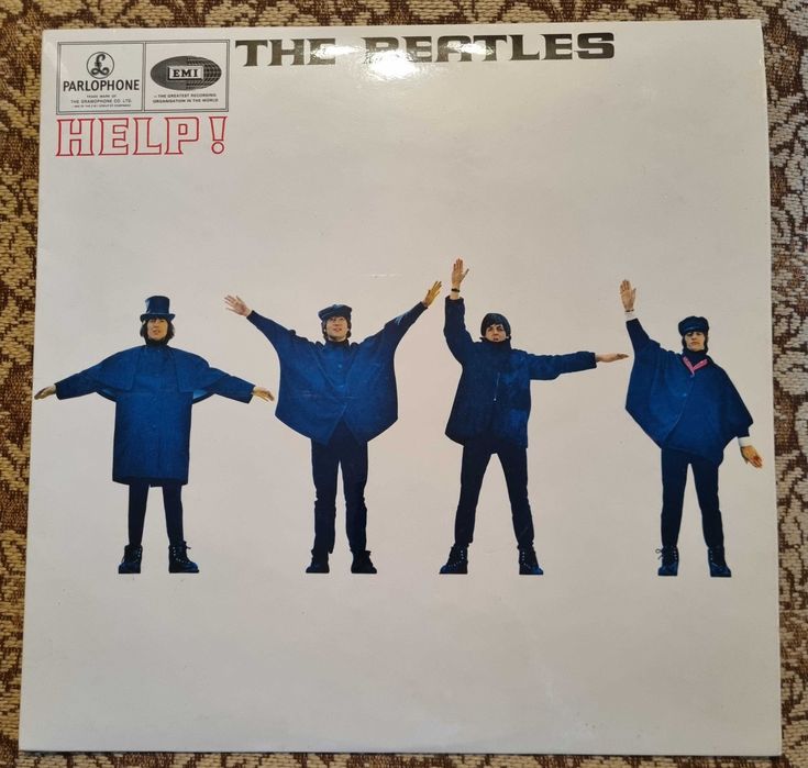 The Beatles Help UK 1970 press