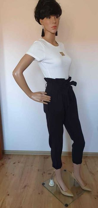 Piękne spodnie damskie - wysoki stan