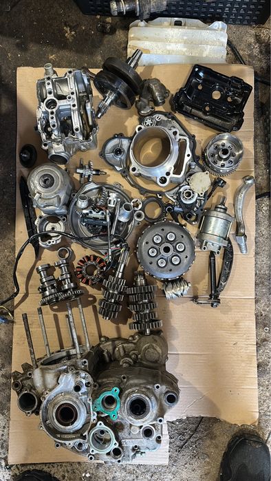 Ktm sx-f 350 головка та інше Розбор