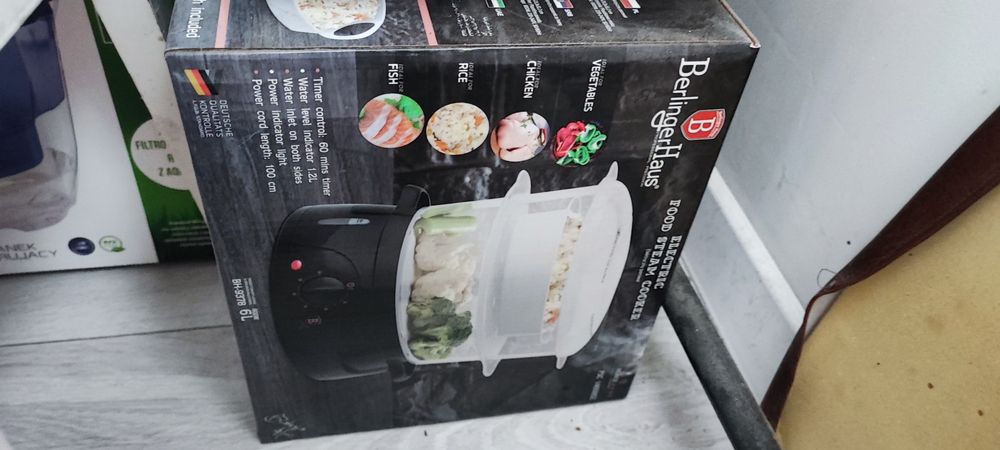 Parowar Berlinger Haus BH 9378 airfryer zdrowy obiad