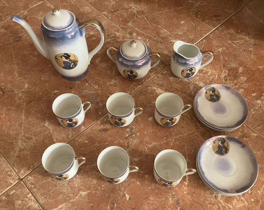 Conjunto de café chinês
