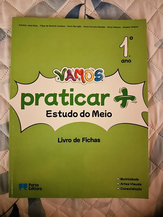 Livro de fichas VAMOS estudo do meio 1 ano