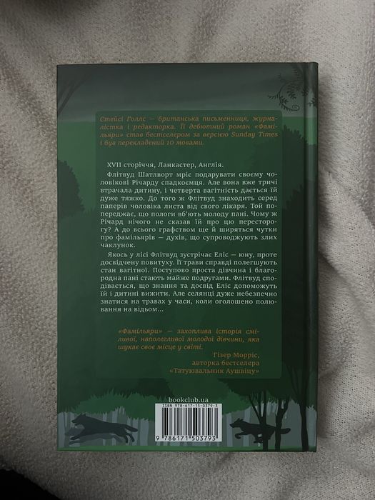 Книга «Фамільяри» – Стейсі Голлс (Vivat)