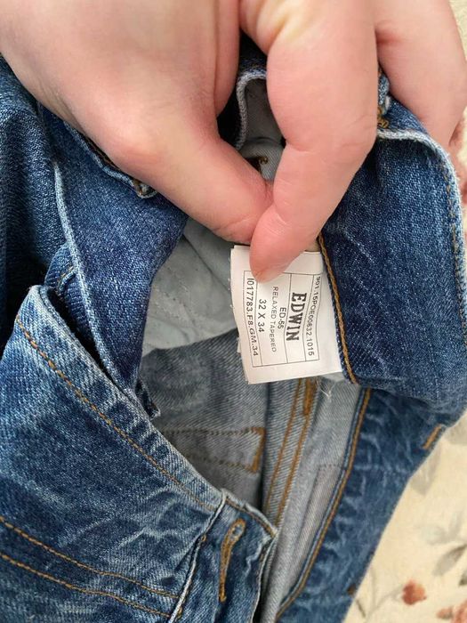 Джинсы японские Edwin London Slim 33x33 Made in Japan оригинал