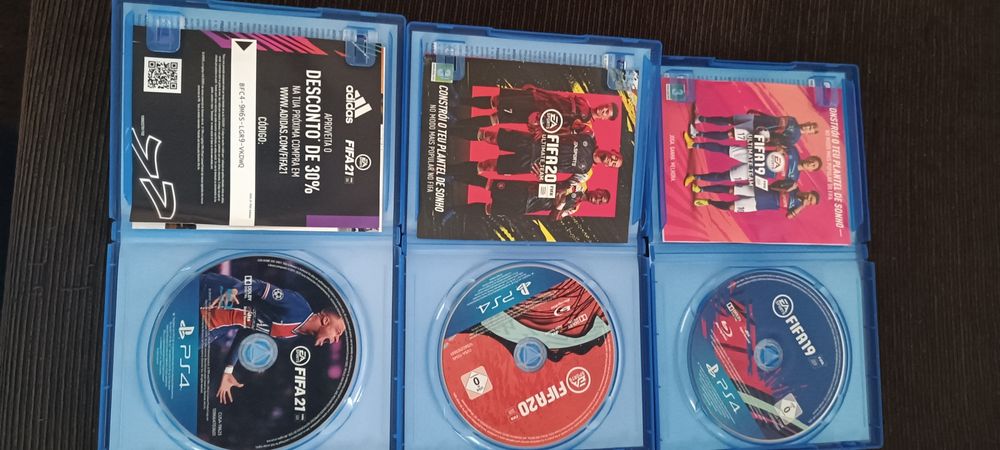 Jogos ps4  Fifa 19 - 20 - 21