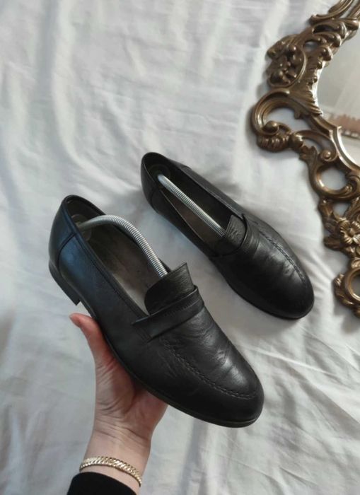 Loafersy męskie półbuty wsuwane rr 42