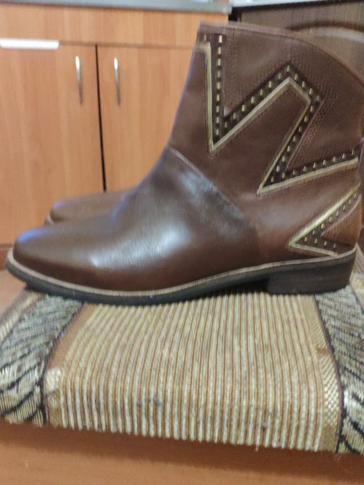 Кожаные ботинки UGG оригинал