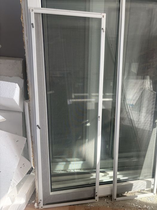 Moskitiera na okna i drzwi biala uzywana