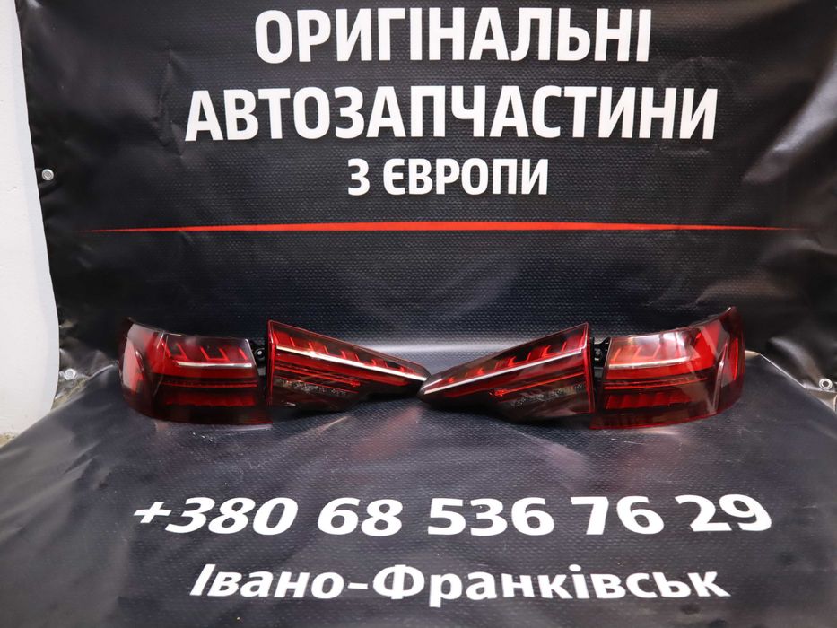 Задні ліхтарі Audi A4 B9 рестайлінг (2019-2023) Оригінал Європа