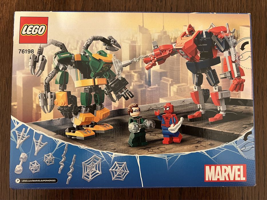Lego Spider-man mech zestaw 76198 nowe