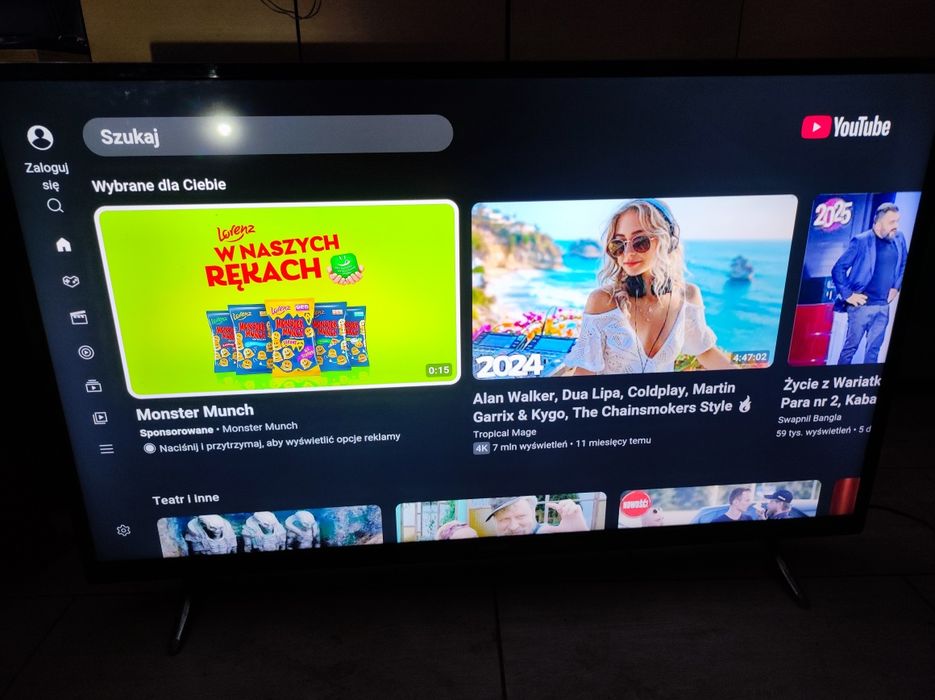 Telewizor Philips 50 cal Smart TV WiFi YouTube pilot