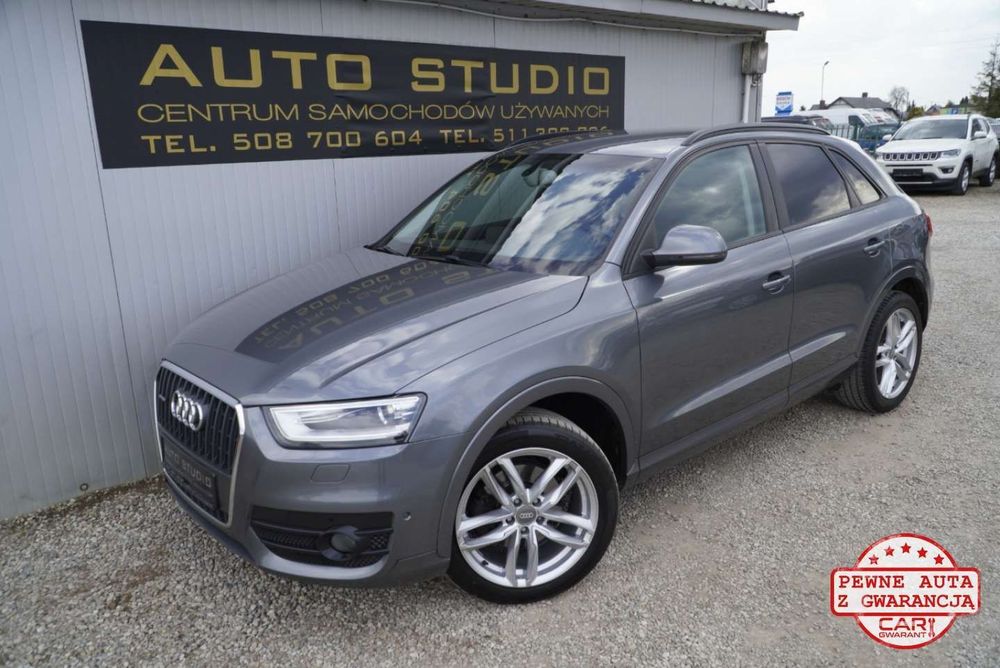Audi Q3 Nawigacja/Xenon+LED/Asystent-Parkowania/Grzane-Fotele/Ambiente/Quattro