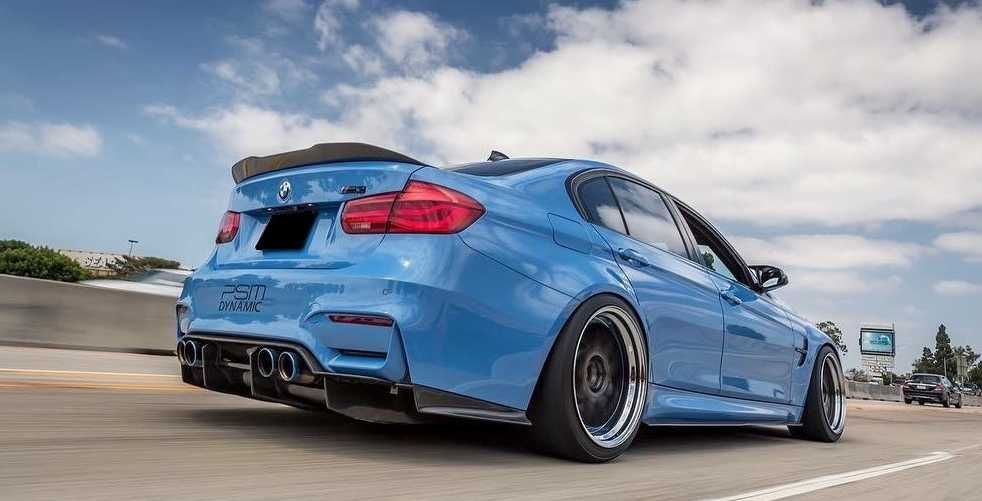 диффузор bmw накладка бампер бмв BMW m3 m4 f80 f81 f82 f83 PSM м3