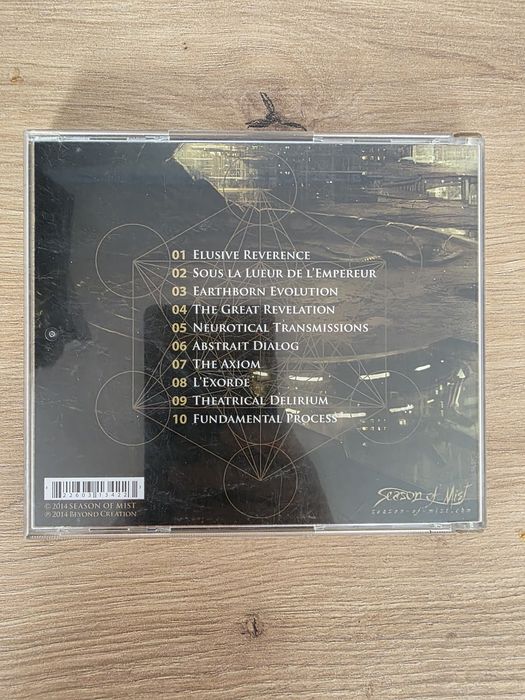 Płyta CD Beyond Creation Earthborn Evolution z autografami
