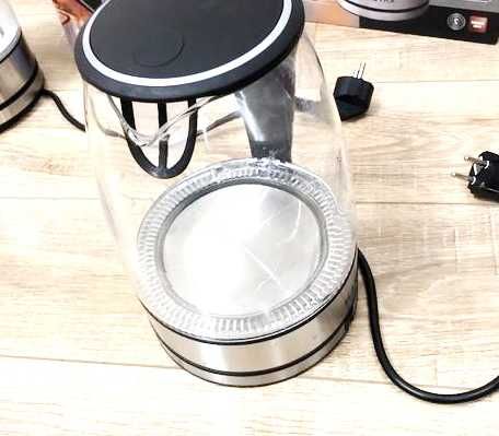 электро чайник  колба стекло  Raven  (Польша)