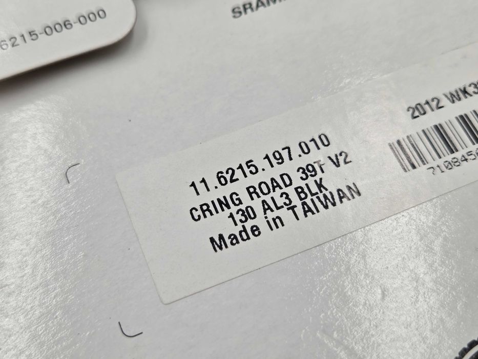 Nowa zębatka SRAM RED V2 39T / BCD 130