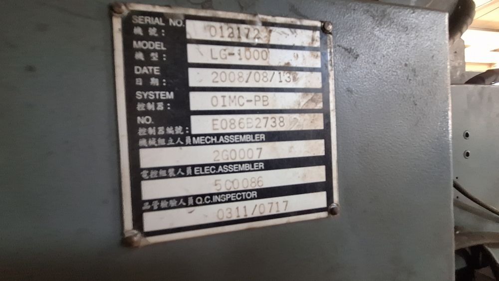 Centro de Maquinação Vertical (VMC) Hartford F1 Series LG-1000