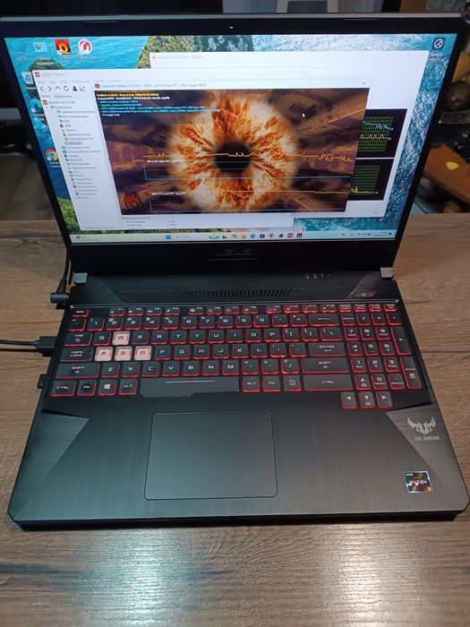 Ноутбук ігровий Asus FX505DT Ryzen 5 3550H/8GB/RX560/128GB+500GB