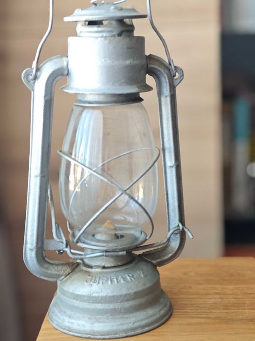 Stara Polska lampa naftowa Jupiter 2