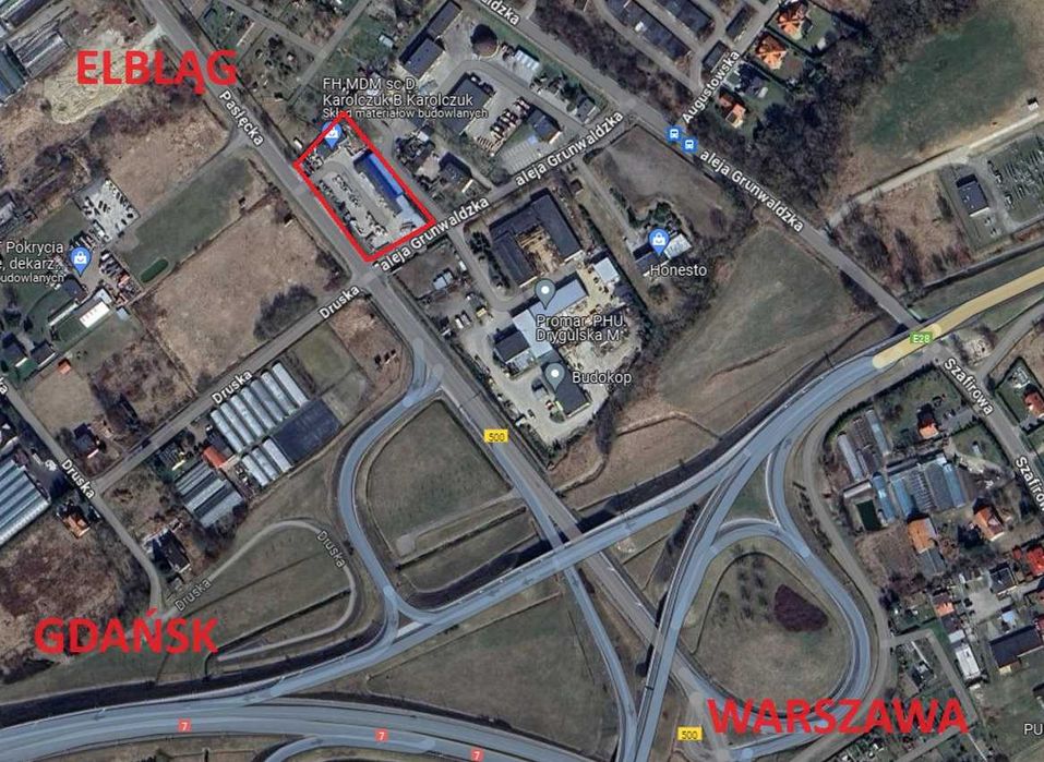 Magazyn, plac, biura na wynajem