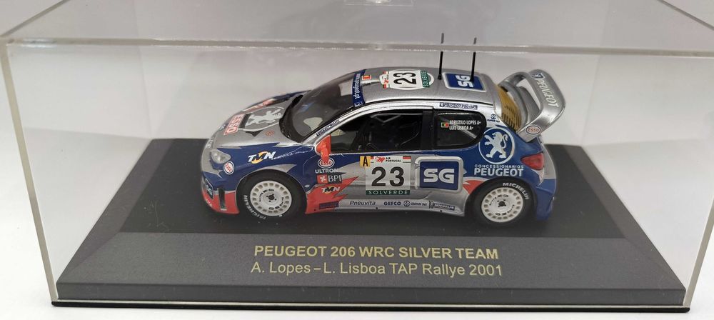 Miniatura Peugeot 206 wrc -1/43
