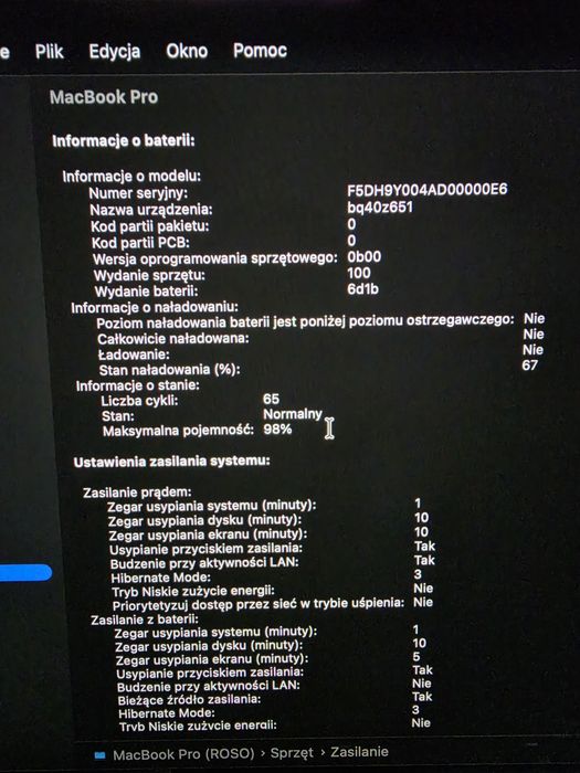 Macbook Pro 14 cali M4