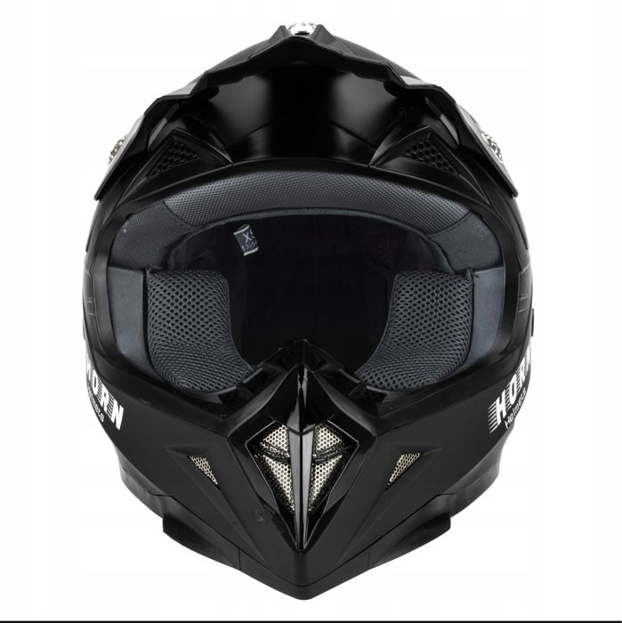 Kask Motocyklowy cross enduro quad Horn H915 czarny mat + gogle ECE 22.06 XS-XL