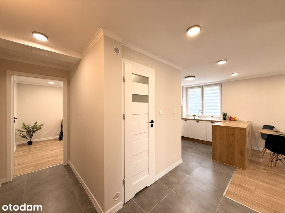 Mieszkanie po remoncie | 1 piętro | 3 pokoje | balkon loggia