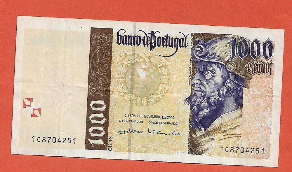 Nota 1000$00 07/11/2000