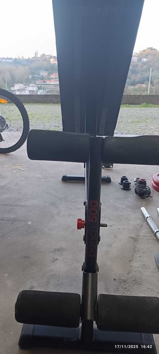 Musculação - ginásio em casa- com pouco uso