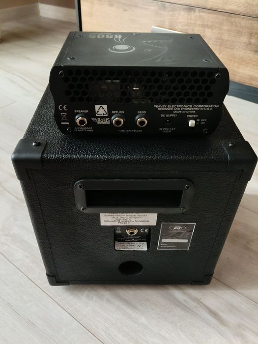 Head  Peavey 6505 Piranha  + 1x8  kolumna gitarowa dedykowana
