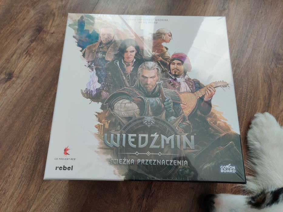 Wiedźmin Ścieżka Przeznaczenia deluxe + Geralt na Płotce